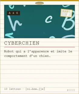 Carte « cyberchien »