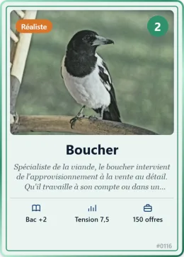 Carte « 3. Boucher »