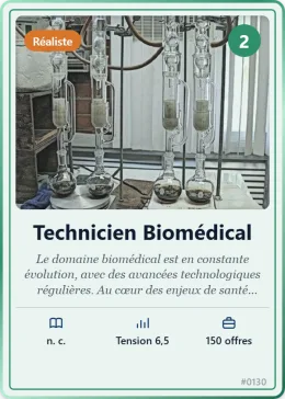 Carte « 6. Technicien biomédical »