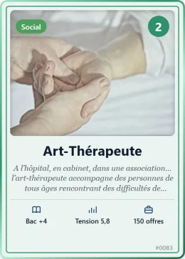 Carte « 10. Art-thérapeute »
